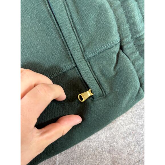 Kith Williams Contrast Sweatpants Mens Large Dark Green Tapered Cozy Athletic - Picture 8 of 8